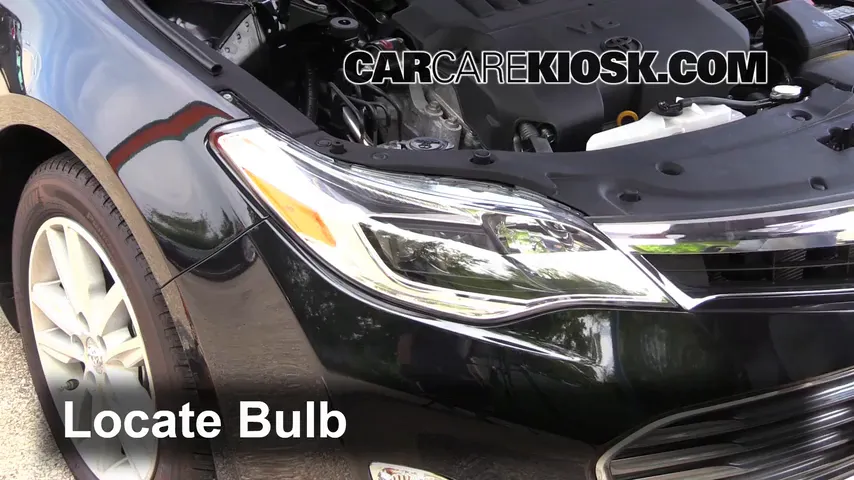 2015 Toyota Avalon XLE 3.5L V6 Lights Headlight (replace bulb)